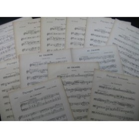 SPORCK Georges Paysages Normands Au Calvaire Orchestre 1906