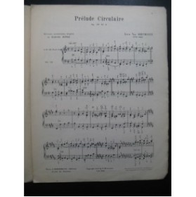 BEETHOVEN Prélude Circulaire op 39 No 2 Orgue 1946