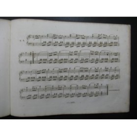 MUSARD La Brise du Matin Quadrille Piano ca1830