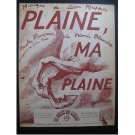  ma Plaine Chant Piano 1945