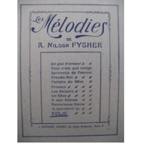 FYSHER Nilson Folie Chant Piano 1921