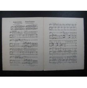 RIMSKY-KORSAKOV N. Air de Snégourotchka Chant Piano 1908