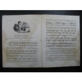 PANSERON Auguste Le Voeu à la Vierge Chant Piano ca1830