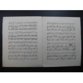WAGNER Richard L'Ange Chant Piano ca1890