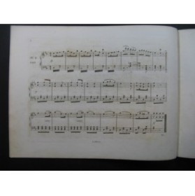 WASSERMANN Quadrille No 1 sur le Maçon Piano ca1845