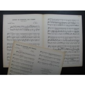 BOSC Auguste Quand on possède un femme Piano Chant 1928