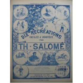 SALOME Th Dix récréations Piano