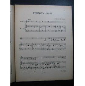 DANYEL John Chromatic Tunes Chant Piano 1923