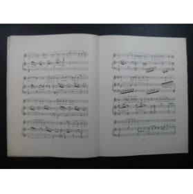 BERTRAND Marcel Sérénade Chant Piano