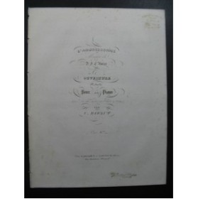 AUBER D. F. E. L'Ambassadrice Ouverture Piano ca1852