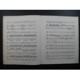 GUMBERT F. Oiseaux légers Piano Chant 1861