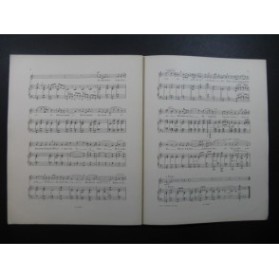 SALVAYRE Georges Chanson de Bergère Chant Piano