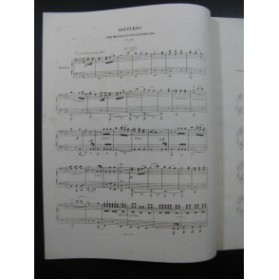 MENDELSSOHN Nocturne et Marche Piano 4 mains ca1855