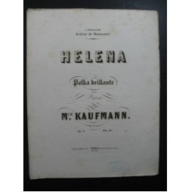 KAUFMANN Mce Héléna Piano