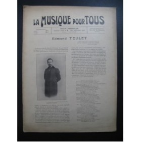 La Musique pour Tous Edmond Teulet Chant Piano 1905
