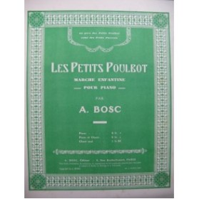BOSC A. Les Petits Poulbot Piano