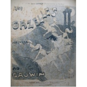 GAUWIN Ad. Les Gazelles Piano