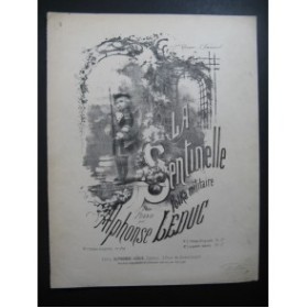 LEDUC Alphonse La Sentinelle Piano