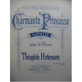HIRLEMANN Théophile Charmante Princesse Piano