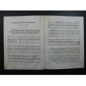 DE BEAUPLAN Amédée Pourquoi quitter son village Piano Chant 1834﻿