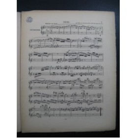BEETHOVEN Leonore Ouverture Opera Piano 4 mains XIXe