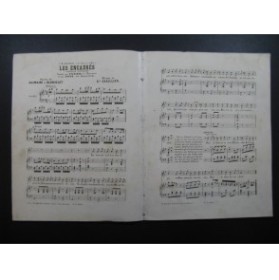 CHAILLIER Gustave Les Encadrés Chant Piano ca1880