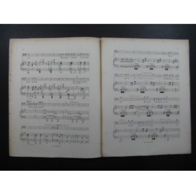 WEBER Le Freyschutz No 10 Scène de Gaspard Chant Piano 1876