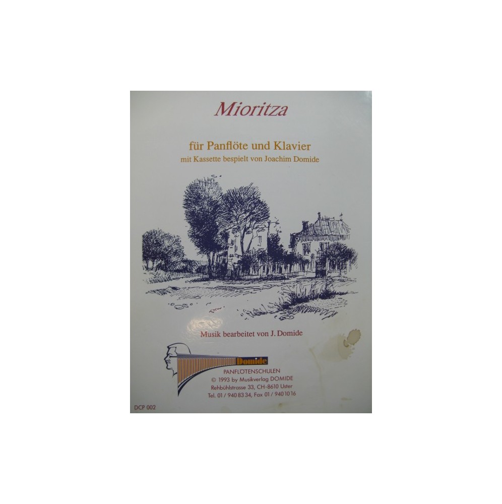 Mioritza für Panflöte und Klavier Piano Flûte de pan 1993