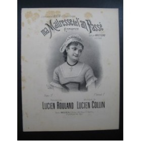 COLLIN Lucien Ma Maîtresse de l'An Passé Chant Piano ca1880