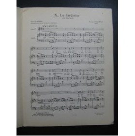 WOLF Hugo 7 Lieder Chant Piano 1960