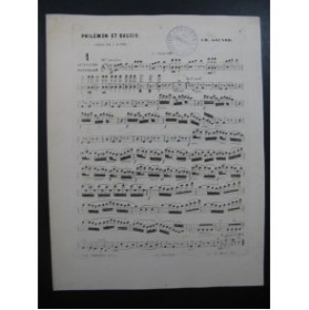 GOUNOD Charles Philémon et Baucis Ouverture Orchestre ca1875