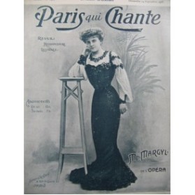 Paris qui Chante No 140 Chant Piano 1905