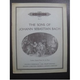 BACH The Sons of J. S. Bach 12 Pièces pour Piano
