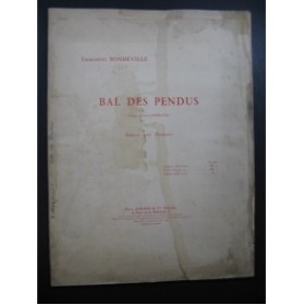 BONDEVILLE Emmanuel Bal des Pendus Scherzo Orchestre 1933