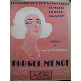 RICHARDS Henry Forget-Me-Not Piano