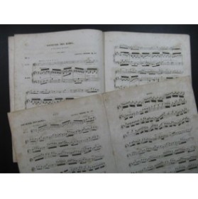 BOEHM Th. Souvenir des Alpes op 29 Flûte Piano ca1850