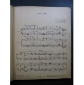 LAPARRA Raoul La Habanera Piano Chant 1908