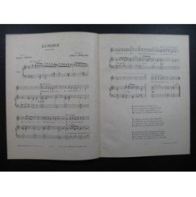 LEBLOND Albert Aurore Rêverie Chant Piano