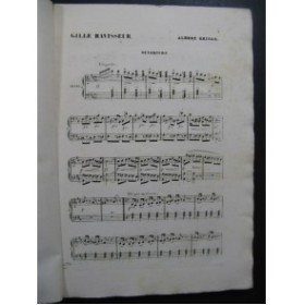 GRISAR Albert Gille Ravisseur Opéra Chant Piano ca1868