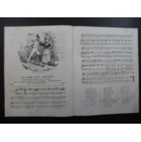 LHUILLIER Edmond Je n'suis plus Jean-Jean Chant Piano ca1830