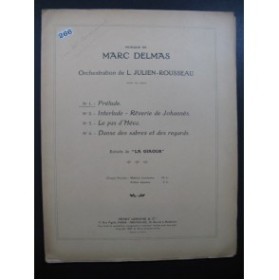 DELMAS Marc La Giaour No 1 Prélude Orchestre 1929