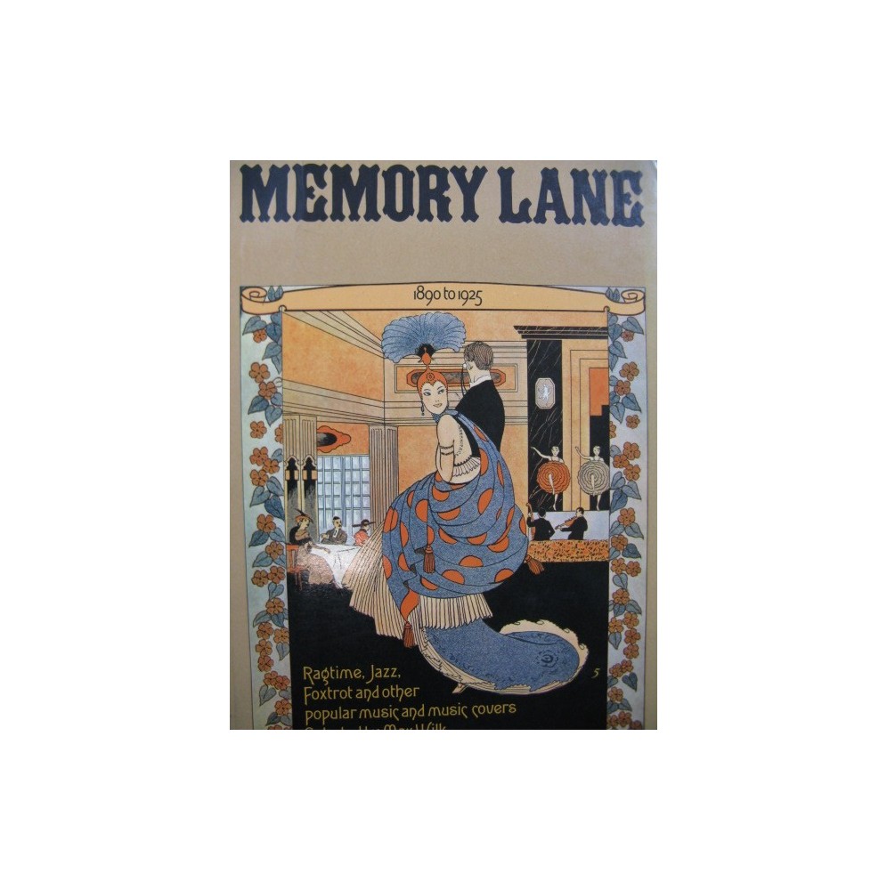 Memory Lane 1890 to 1925 Ragtime Jazz Foxtrot Piano 1973