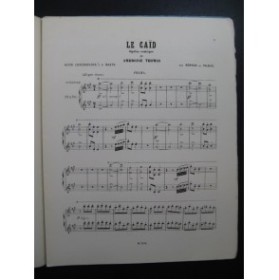 THOMAS Ambroise Le Caïd Suite Concertante Piano 4 mains ca1892