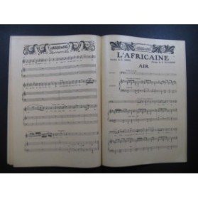MEYERBEER G. L'Africaine Piano Chant ca1925