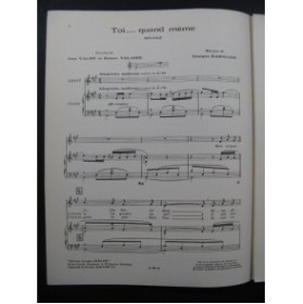 RAZIGADE Georges Toi... quand même Chant Piano 1942