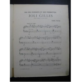 JOLI Gilles Pas des Pierrots et des Pierrettes Piano