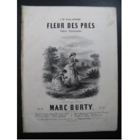 BURTY Marc Fleur des Prés Piano
