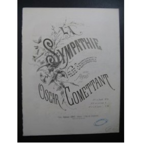 COMETTANT Oscar La Sympathie Piano