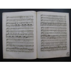 MÉHUL Valentine de Milan No 8 Chant Piano 1822