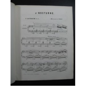 LEYBACH J. Nocturne No 2 Piano